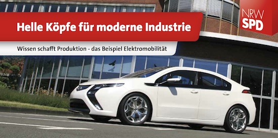 Helle Köpfe für moderne Industrie - Wissen schafft Produktion: Das Beispiel Elektromobilität