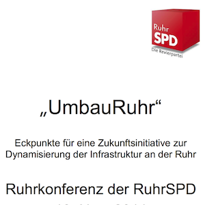 UmbauRuhr (Ruhrkonferenz der RuhrSPD)