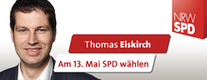 Thomas Eiskirch: Am 13. Mai 2012 SPD wählen