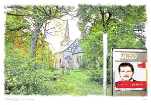 Wahrzeichen aus dem Wahlkreis: Stiepeler Dorfkirche