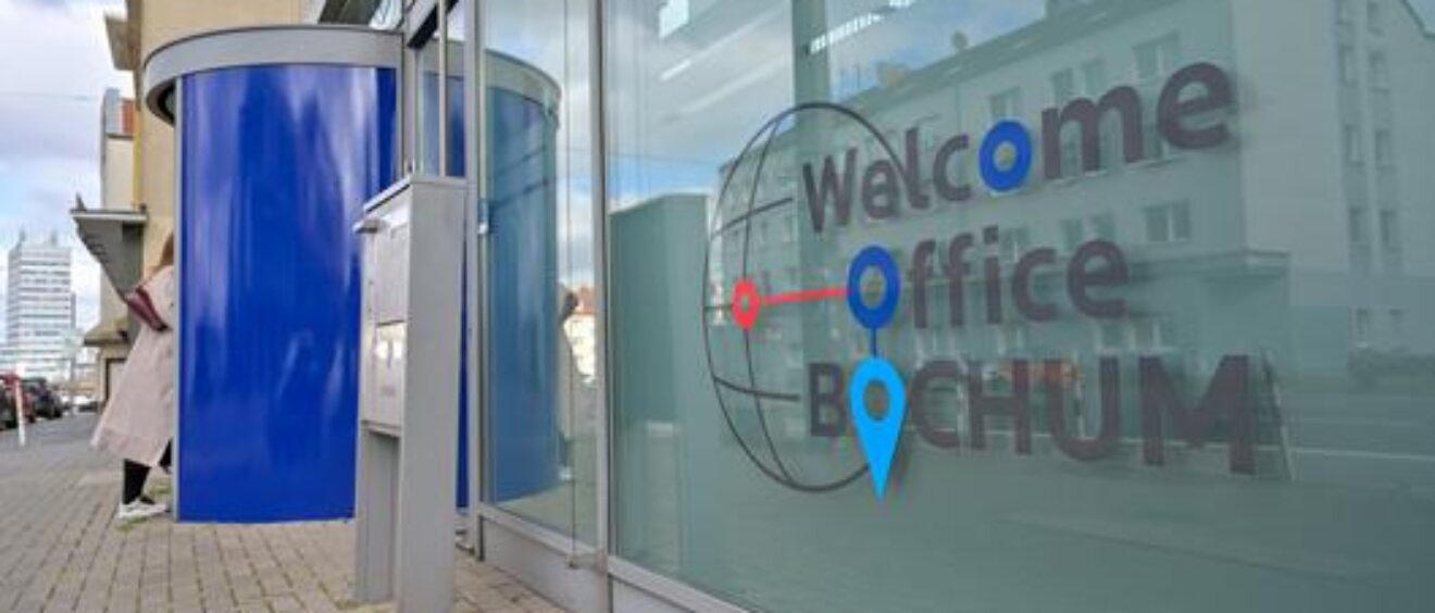 Eingang zum Welcome Office (Quelle: Stadt Bochum)