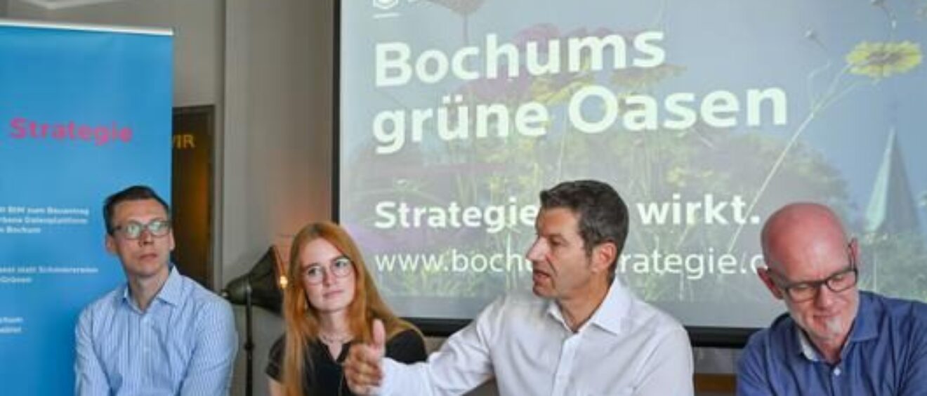 Abgeschlossene, laufende und neue Projekte der Bochum Strategie werden am 25.08.2022 von Oberbürgermeister Thomas Eiskirch vorgestellt. (Quelle: Stadt Bochum /Lutz Leitmann